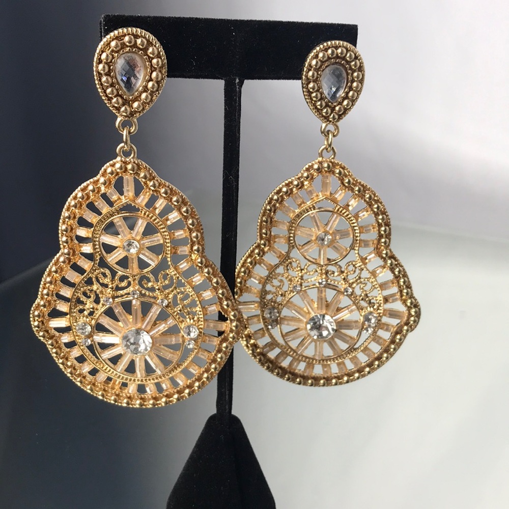 Bebe Statement Earrings - image 1